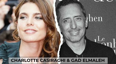 Charlotte Casiraghi Le Secret Choc De Famille De Gad Elmaleh Un