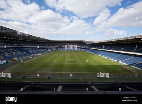 Murrayfield Stadium Edinburgh High Resolution Stock Photography And