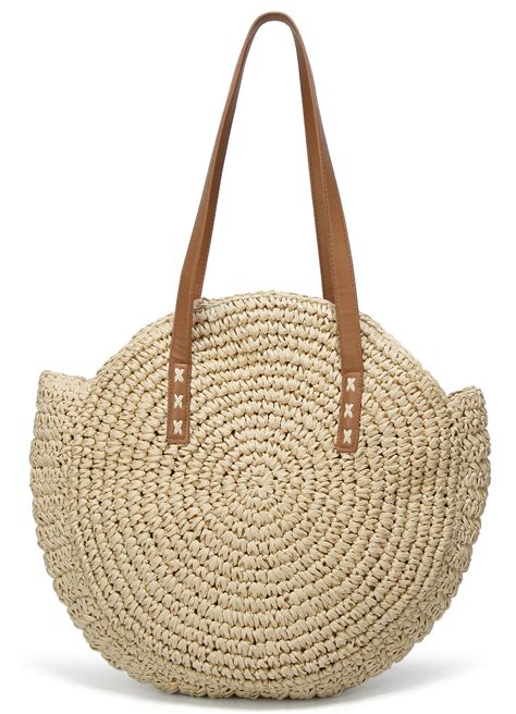 Marabelle Circular Straw Bag Iucn Water