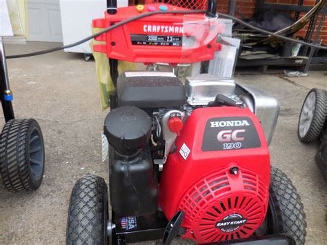 Craftsman Psi Gpm Cold Water Gas Pressure Washer With Honda