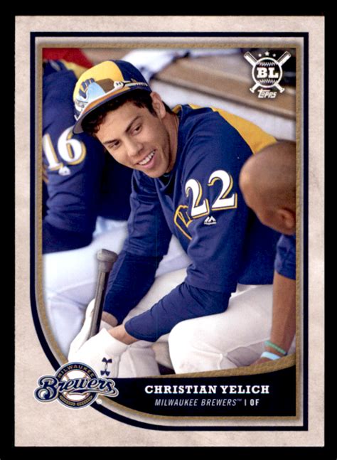 2018 Topps Big League 29 Christian Yelich For Sale Online EBay