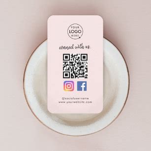 Qr Code Business Card Templates Design Ideas Off