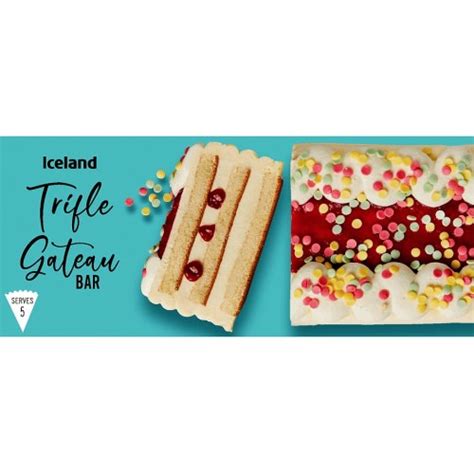 Iceland Trifle Gateau Bar G Compare Prices Where To Buy