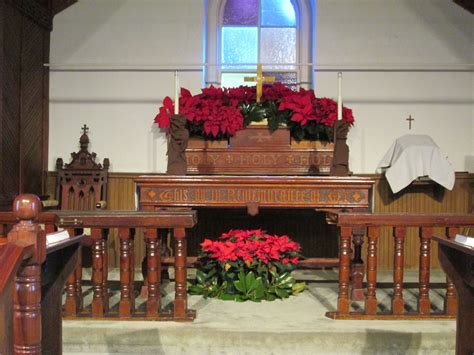 Adventword Our Altar Adorned For Christmas Liturgical Seasons