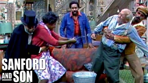 Fred And Aunt Esther Handcuffed Together Sanford And Son Youtube