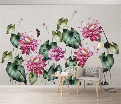 Wall Mural Flower Plant E Botany Nr U13689 Buy In The Uwalls Online