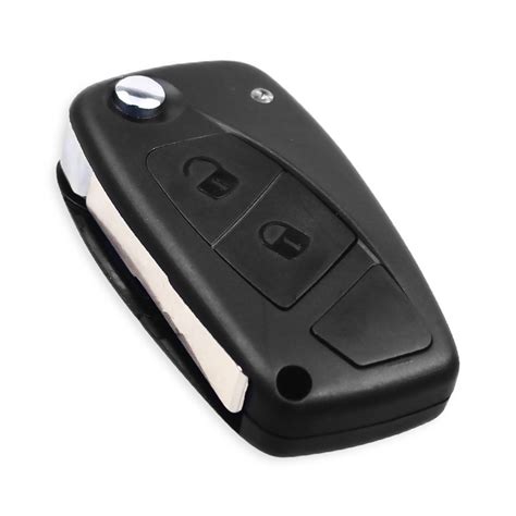 Chave Flip Folding Remote Car Shell 2 3 Botões Para Fiat Punto Ducato