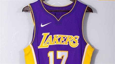 Los Angeles Lakers Unveil New Jersey Design Sports