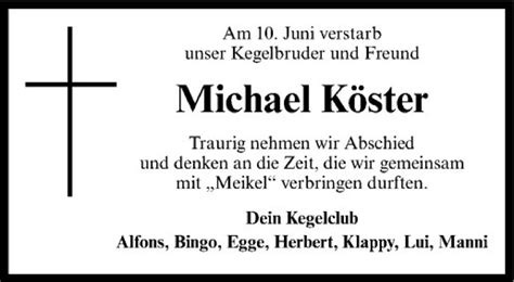 Gedenkseite Von Michael K Ster Trauer Ms