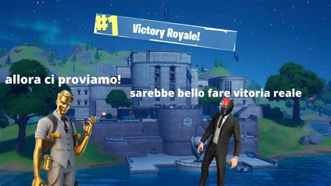 Cerco Di Fare Vittoria Reale Su Fortnite Youtube