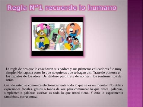 Las 10 Netiquetas PPT