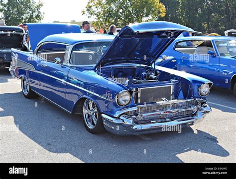 57 Chevy Bel Air Stock Photo - Alamy