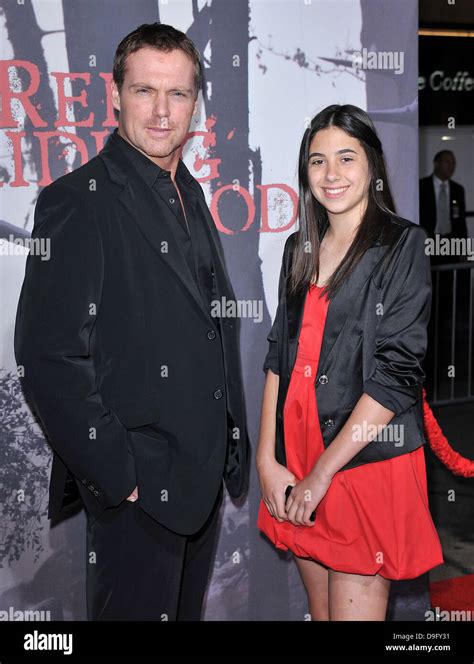 Michael Shanks with his daughter Los Angeles Premiere of Warner Bros ...