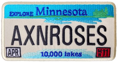 Minnesota License Plate – PTFC Patch Patrol