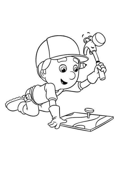 Coloring Pages Hammer Dilekdecklin