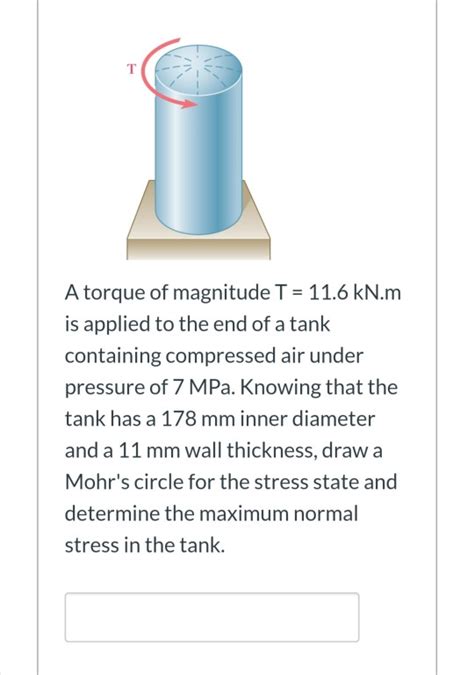 Solved T A Torque Of Magnitude T 11 6 KN M Is Applied To Chegg