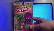 opening  barney lets play school  vhs lyrick studios