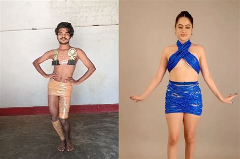 Watch Man Dresses Up Like Urfi Javed Goes Viral