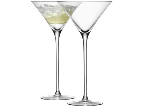 LSA International Set of 2 Bar Cocktail Glasses - Luxurious Interiors