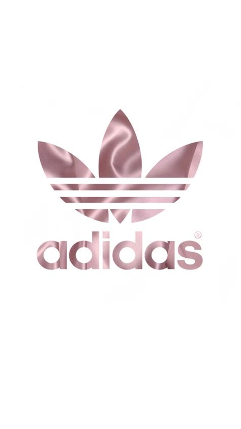 Pink Adidas Logo Wallpaper