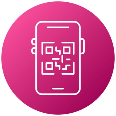 Qr Code Scan Generic Flat Gradient Icon