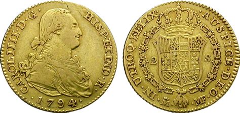 Spain Escudos Carlos Iv Madrid Mint Attractive Ma Shops