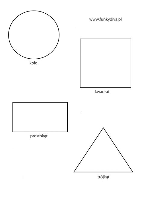 Kolorowanka Figury Geometryczne Do Druku Pcmigtool Images And Photos