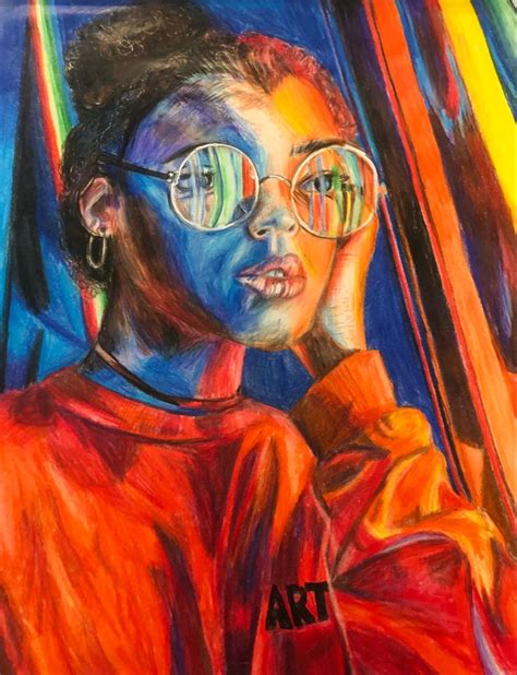 Crayola Coloured Pencil Drawing Community Art Color Pencil Drawing