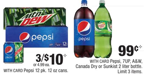 New Pepsi-Cola Brand Coupons (+ CVS Deal) - FamilySavings