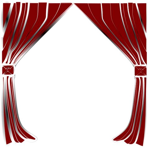 Curtains Clip Art at Clker.com - vector clip art online, royalty free ...