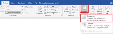 How To Compare Two Word Documents 3 Easy Ways