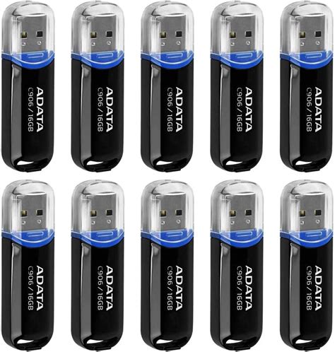 Psa Memoria Flash Usb Kit De Piezas Adata Con Tapa Color Negro