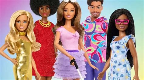 Barbie lanza muñeca ciega y afrodescendiente con síndrome de Down