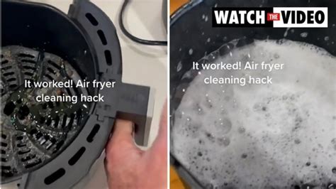 How To Clean Your Air Fryer With No Effort At All Viral Tiktok Hack