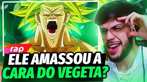 REACT Rap do Broly Dragon Ball Z LENDÁRIO SUPER SAIYAJIN NERD