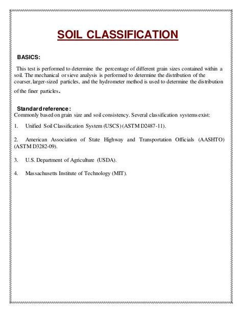 Aashto Soil Classification System Chart Keski