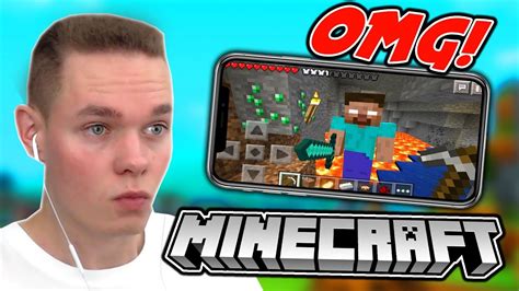 MINECRAFT AUF DEM HANDY GESPIELT YouTube