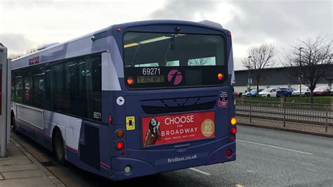 Proper Beast First Bradford Volvo B Rle Wright Eclipse Urban