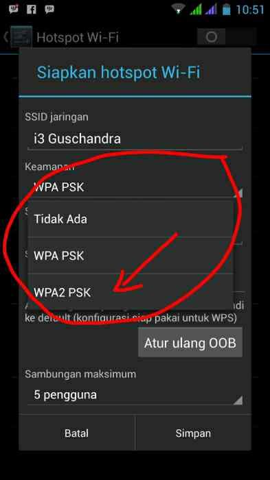 Keamanan Wifi Hotspot Android Pilih Wpa Atau Wpa2 Tips Tutorial Tekno 16