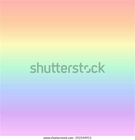 Pastel Rainbow Gradient Background Stock Vector (Royalty Free) 592544915