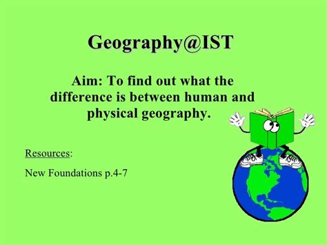 Human & Physical Geography