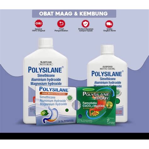 Jual Polysilane All Varian Obat Maag Dan Kembung ALL VARIAN Shopee