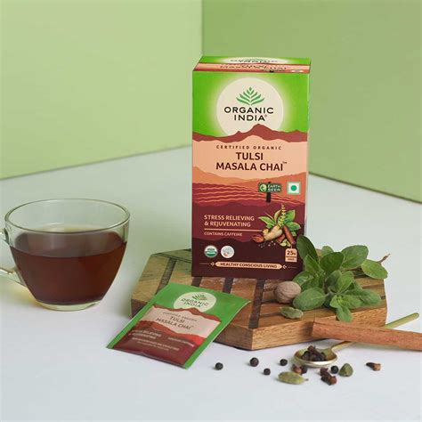 Tulsi Masala Chai Tea 25 Infusion Bags All Made Natural