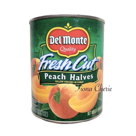 Jual Del Monte Fresh Cut Peach Halves 825 Gr Peach Kaleng Buah