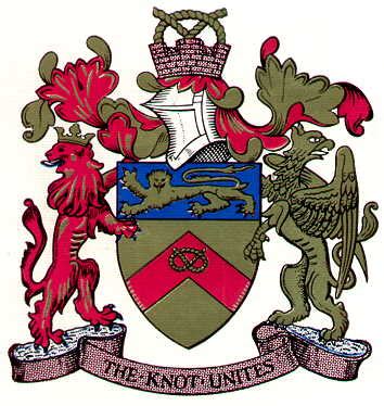 civic heraldry  england  wales staffordshire