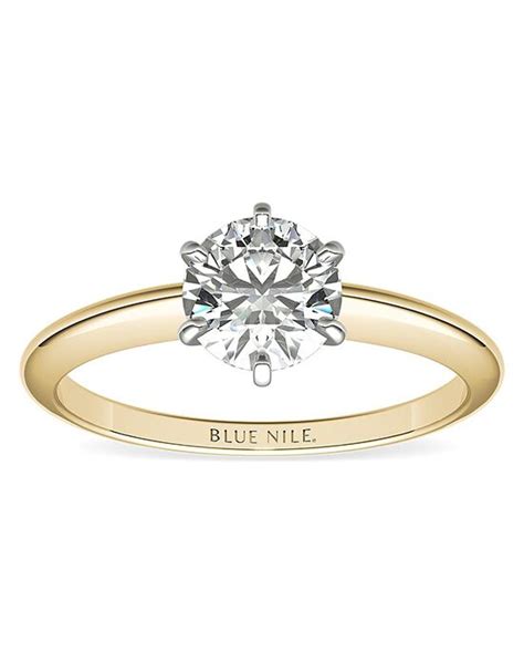 Blue Nile 501140y Engagement Ring The Knot