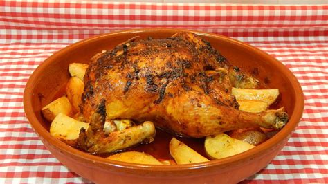 Cómo hacer pollo adobado al horno receta fácil YouTube