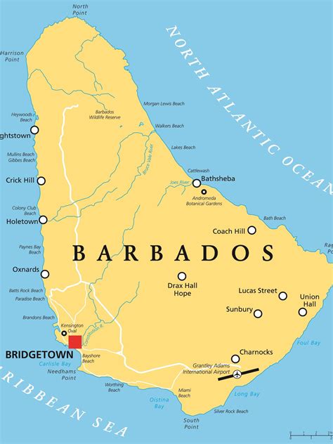 What is the Capital of Barbados? | Mappr