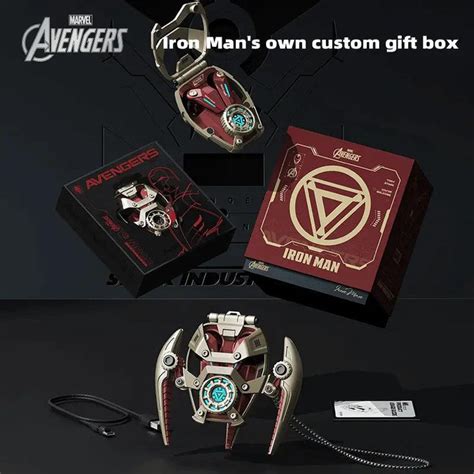 Marvel Mr28 Iron Man Armor Earbuds Risenty Store