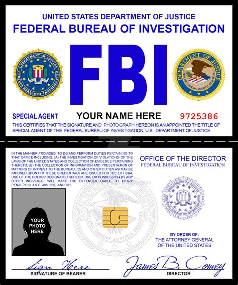 Fbi Credentials Prop By Rustybauder On Deviantart